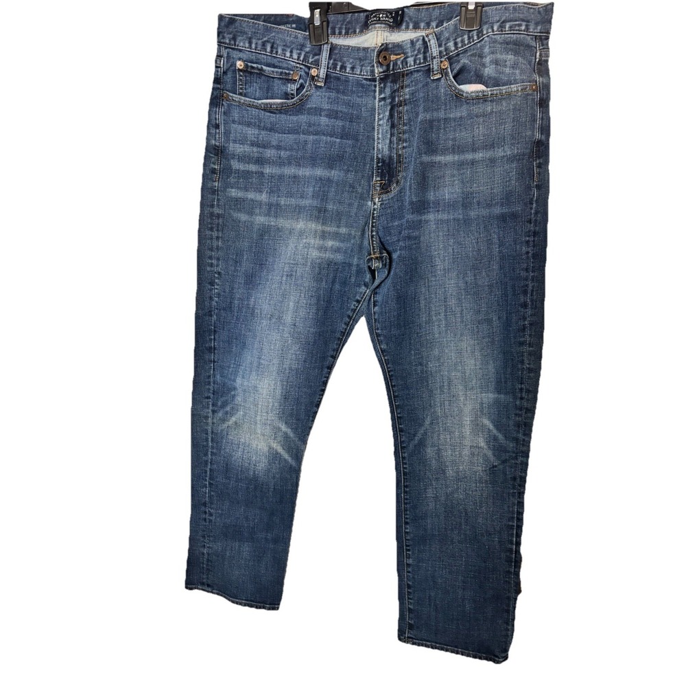Lucky Brand 410 Athletic Straight Jeans Stretch‎ Denim Men's 38x28